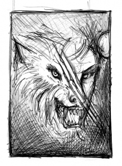 Cycle of the werewolf - sketch - obrazek