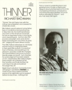 Thinner - biografia