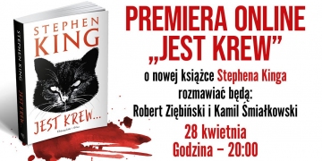 Premiera online nowej książki Stephena Kinga Jest krew - obrazek