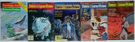 Fantasy & Science Fiction - komplet 5 numerów