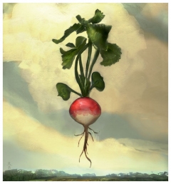 Rick Berry - The Talisman - Floating Radish - obrazek