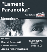Konrad Brzeziński - Lament Paranoika