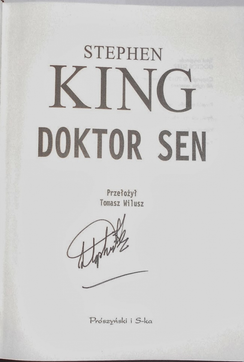 "Doktor Sen" - autograf zdobyty pod radiem Le Mouv w ParyĹźu - obrazek