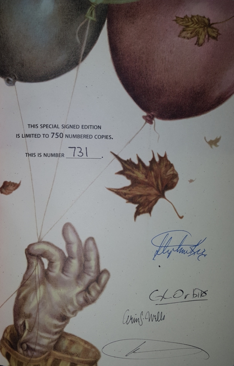 IT 25th Anniversary Edition (Cemetery Dance) Signed Edition - strona z autografami - obrazek