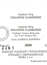 Dolores Claiborne (Polski Związek Niewidomych) - obrazek