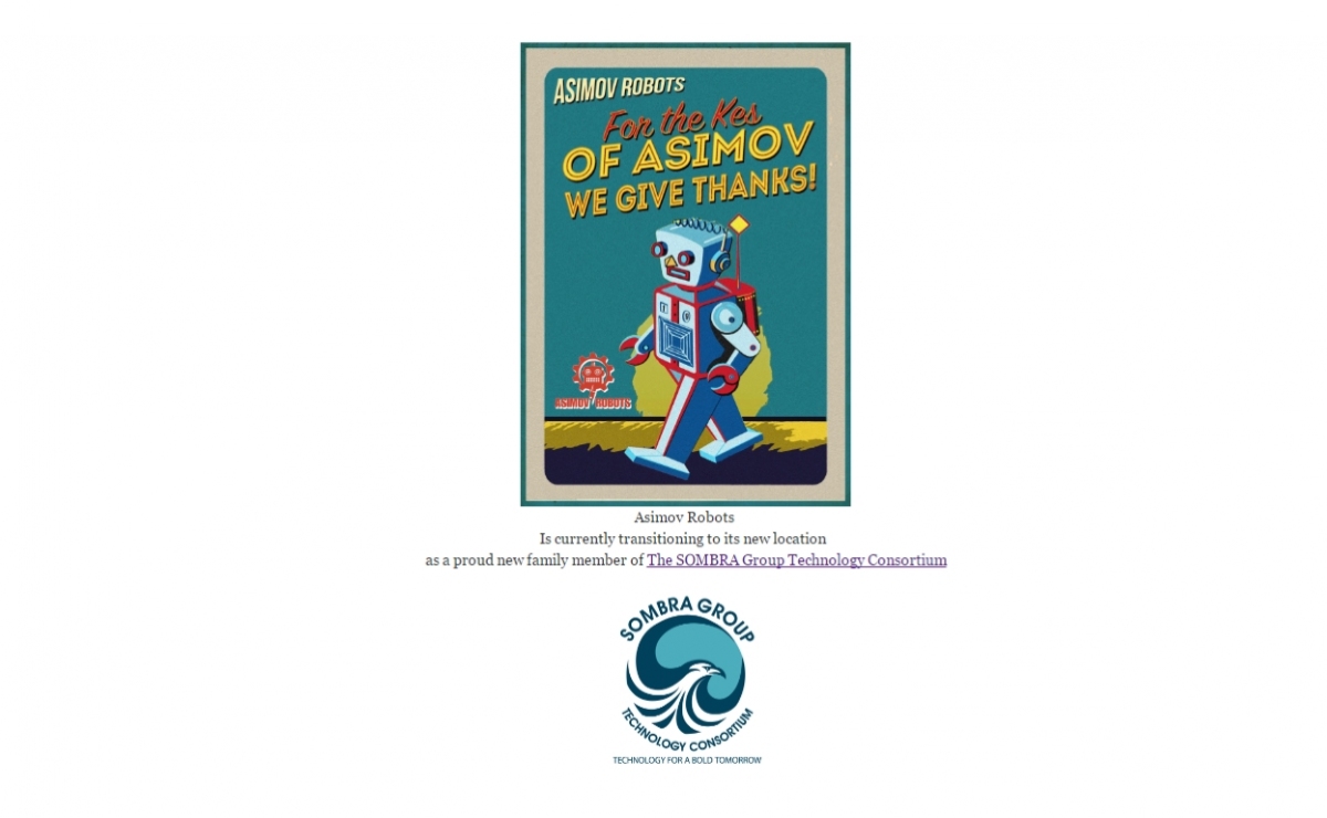 Asimov Robots - nowa strona - obrazek