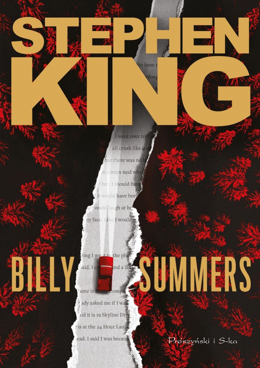 "Billy Summers" - okładka polskiego wydania - obrazek