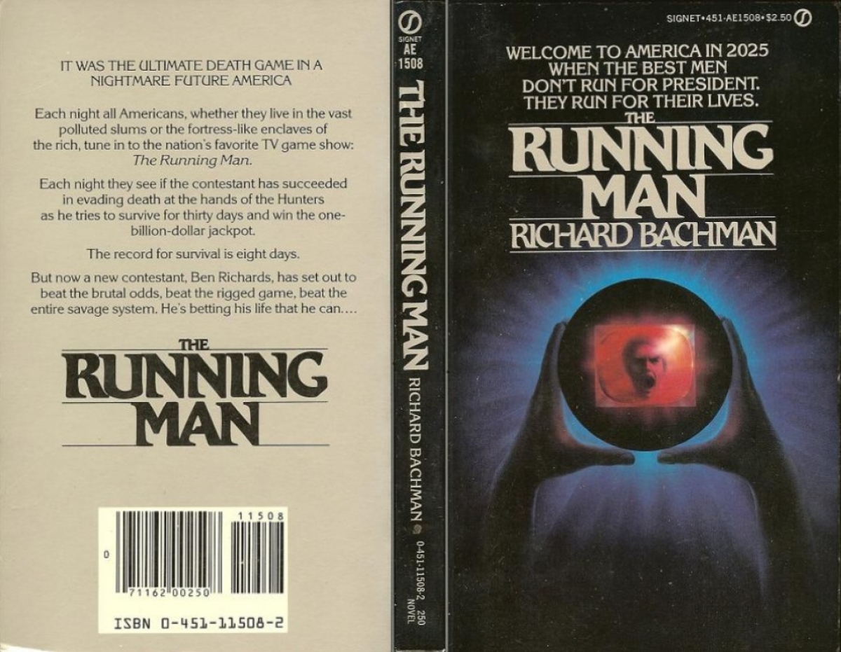 "The Running Man" - okĹadka - obrazek
