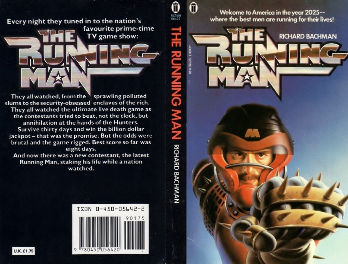 "The Running Man" - okĹadka - obrazek