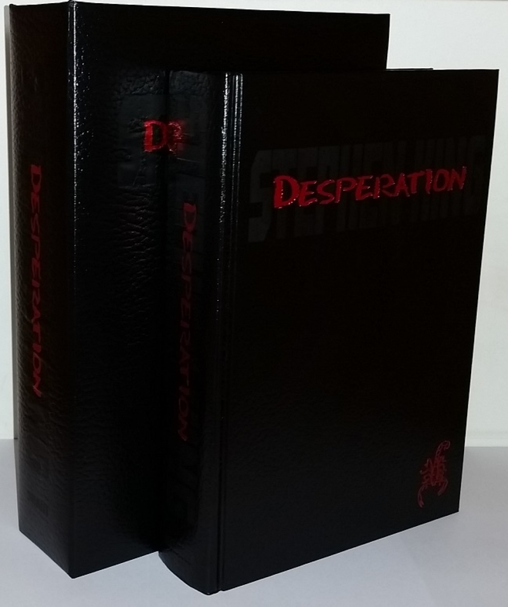 "Desperation" - pudeĹko i ksiÄĹźka - obrazek