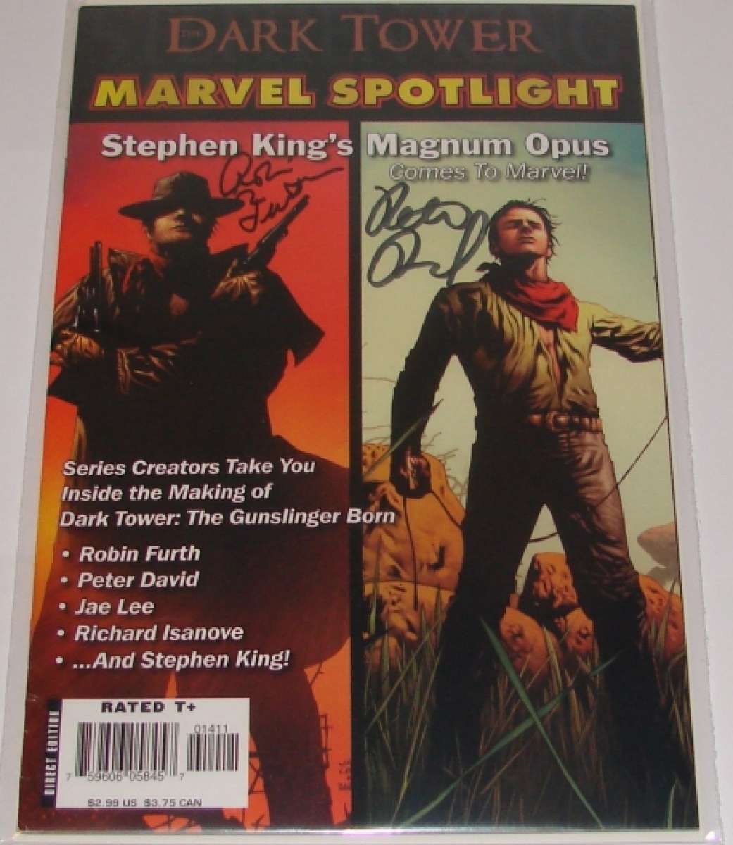 "The Dark Tower: Marvel Spotlight" - autografy Robin Furth i Petera Davida - obrazek