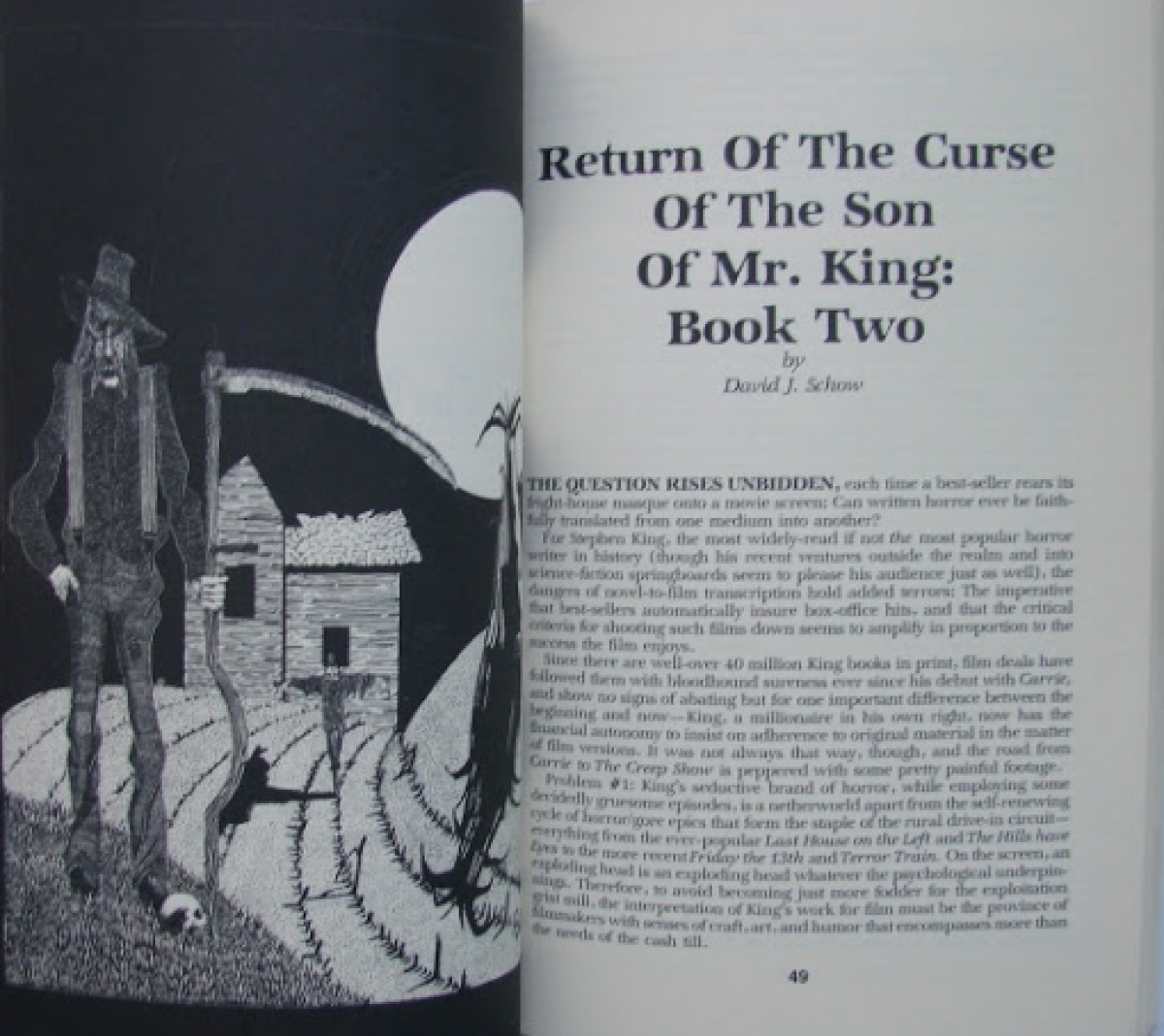 "Whispers" - tekst "Return of the Curse of the Son of Mr. King: Book Two" - obrazek