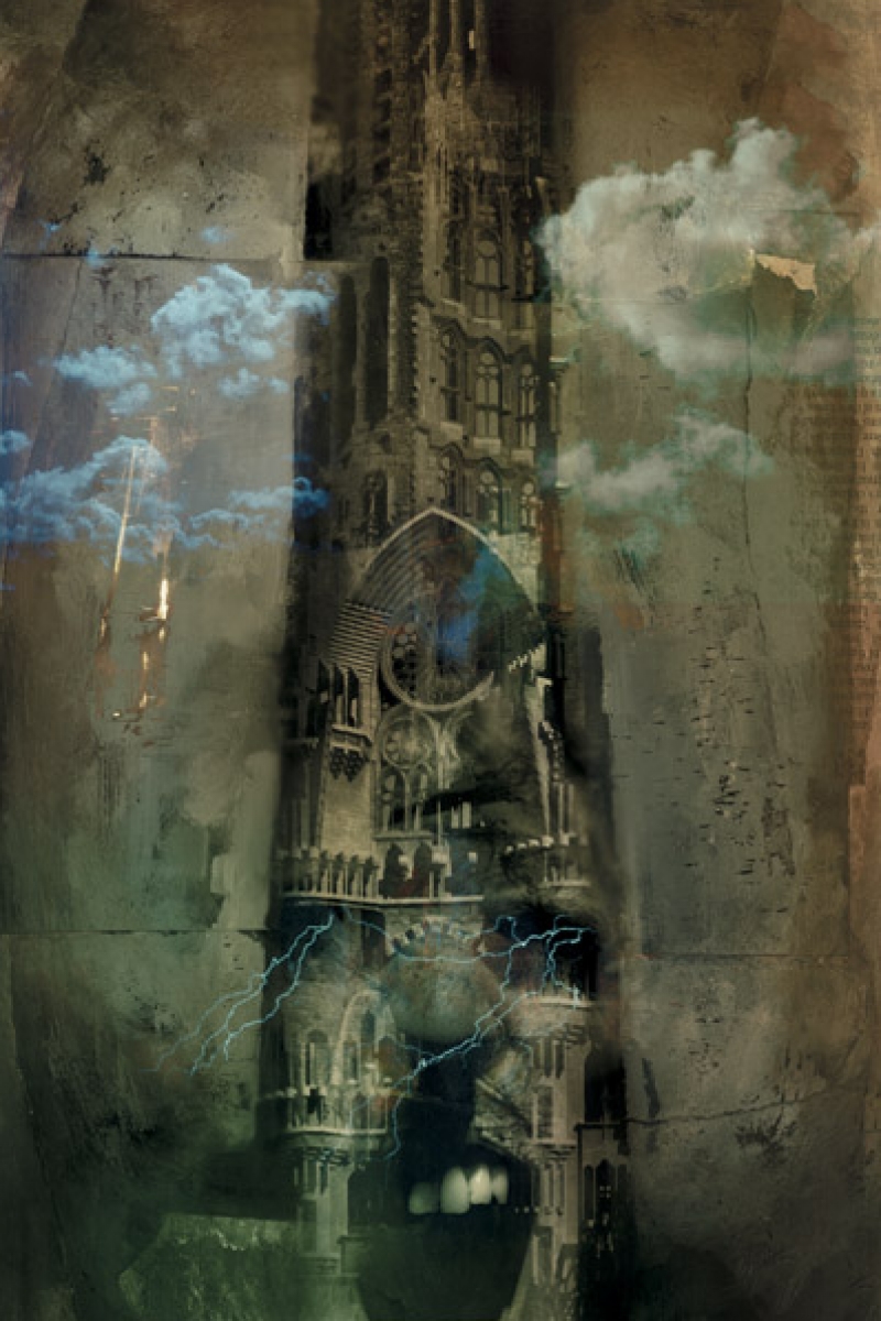 "The Dark Tower IV: Wizard and Glass" - ilustracja Dave'a McKeana - obrazek