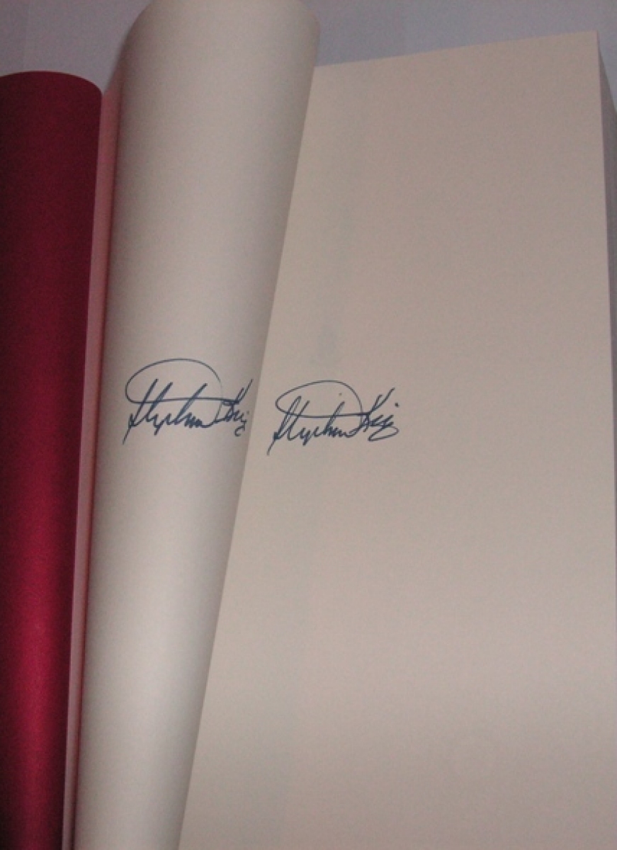 "11/22/63" Signed Edition - 2 autografy Kinga w moim egzemplarzu - obrazek