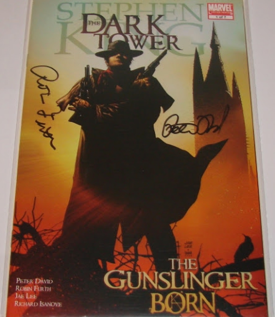 "The Dark Tower: The Gunslinger Born #1" - autografy Robin Furth i Petera Davida - obrazek