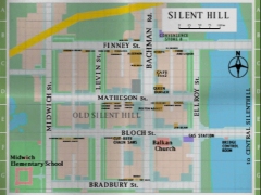 Silent Hill - mapa