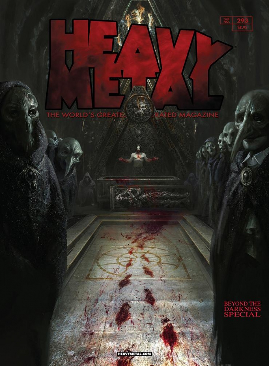 "Heavy Metal" #293 - okĹadka wariant D - obrazek
