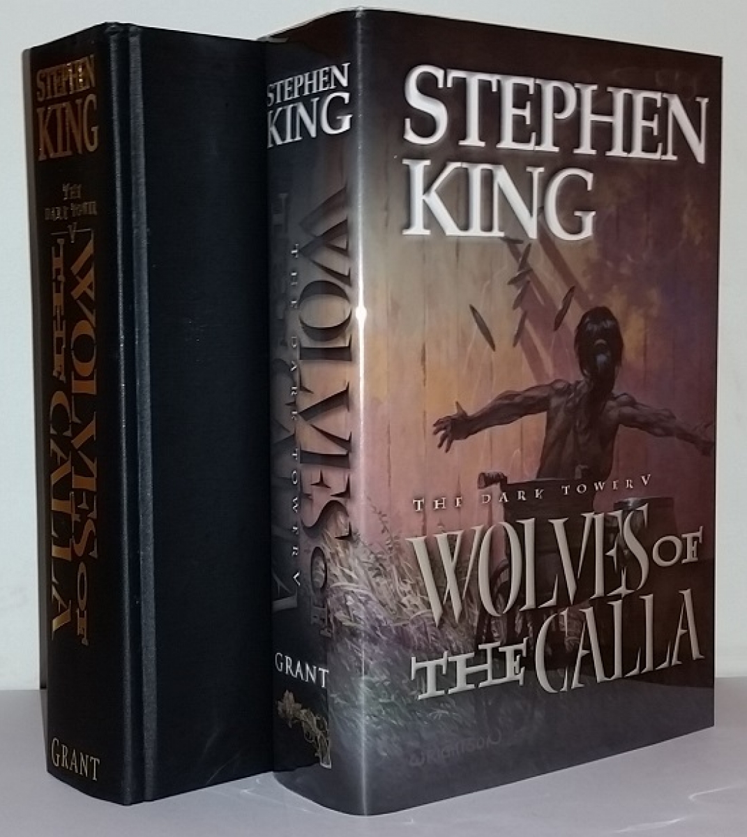"The Dark Tower V Wolves of Calla" - ksiÄĹźka i obwoluta - obrazek