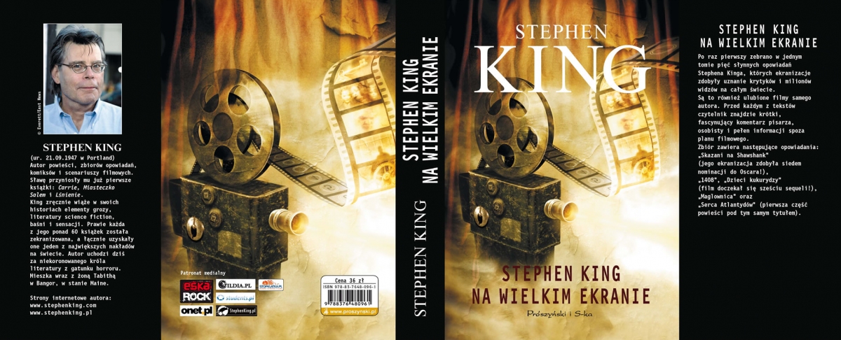 "Stephen King na wielkim ekranie" - caĹa okĹadka - obrazek